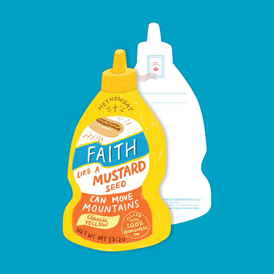 Faith Mustard Sauce | Coasters {LOVE SUPERMARKET}