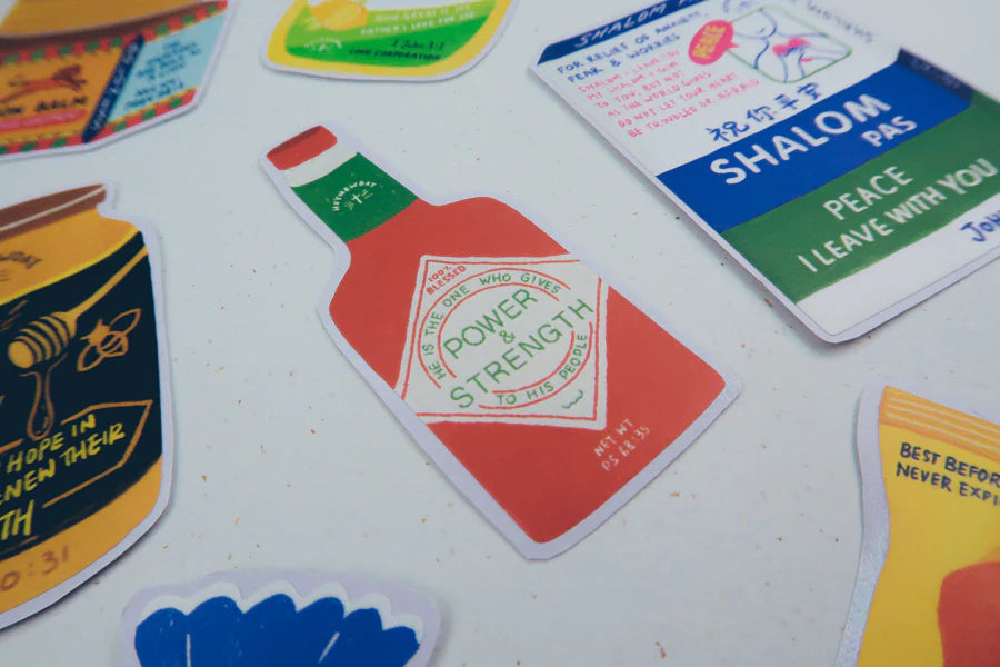 Power & Strength Chilli Sauce {LOVE SUPERMARKET Card} Power & Strength Chilli Sauce {LOVE SUPERMARKET Card}