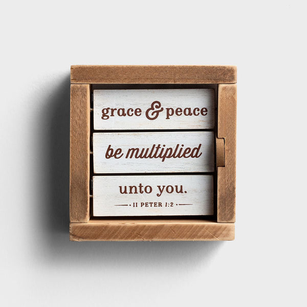Grace For Today | Reversible Tabletop Décor
