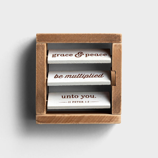 Grace For Today | Reversible Tabletop Décor