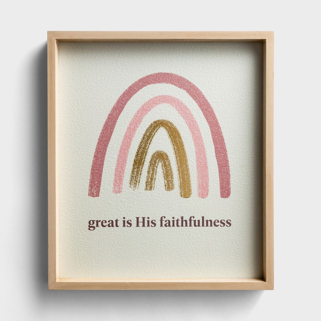 Great Is His Faithfulness | Framed Wall Art