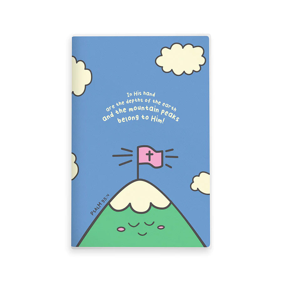 The Mountain Peaks belong to Him | A5 Notebook