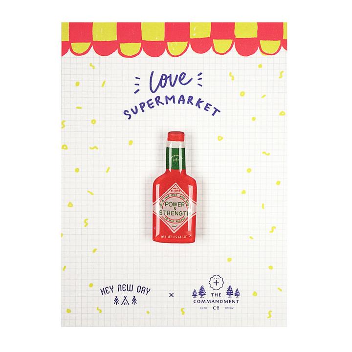 Power & Strength Chilli Sauce {LOVE SUPERMARKET Pins}