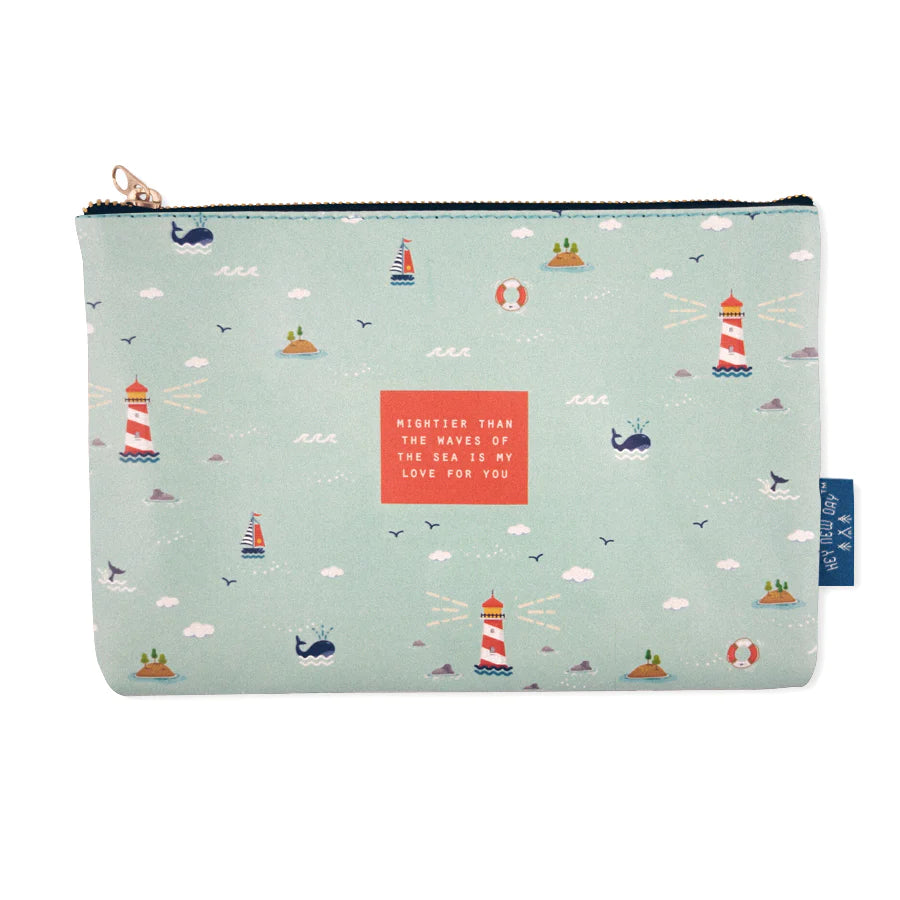 Mightier Than The Waves {Pouch} Mightier Than The Waves {Pouch}