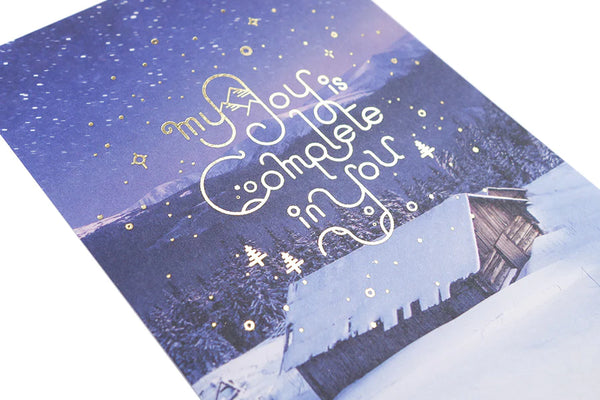 My Joy is Complete in You | Card