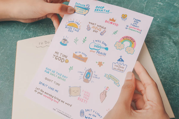 Rest | Journaling Sticker Sheet
