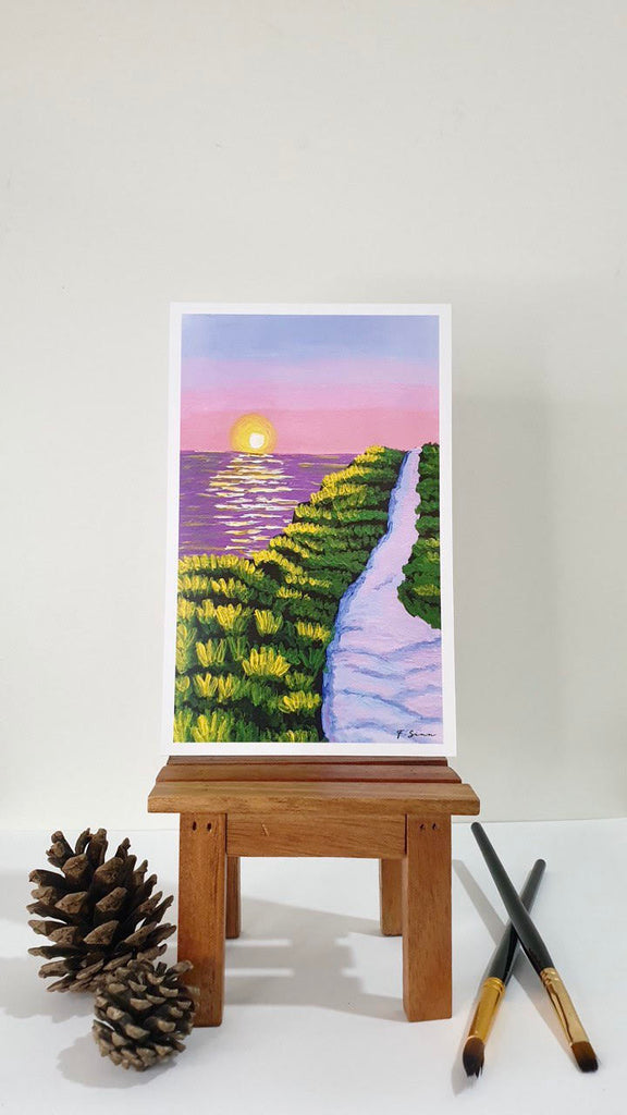 Take a Stroll with me - Art Print