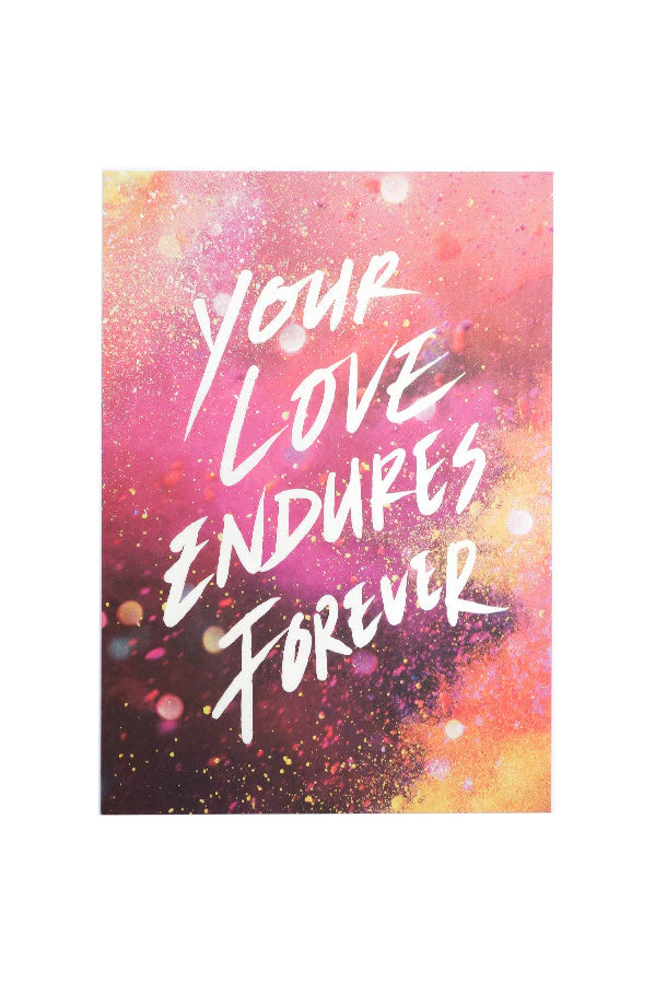 Your Love Endures Forever | Card